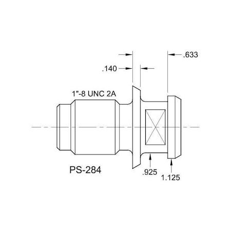 Tj Davies Co Solid Retention Knob PS-284